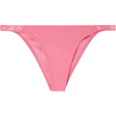 Frank Dandy Dam Bikinis Frank Dandy Logo High Rise Bikini Bottom - Pink