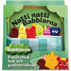 Barn & Ungdom Böcker Natti Natti Babblarna Bok och godnattleksak (Inbunden, 2017)