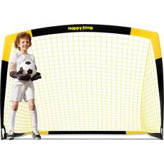 Fotbollsmål barn Happy Jump Fotbollsmål Pop Up fotbollsmål för barn trädgård fotboll grind fotboll boll mål x 12 x cm, svart gul