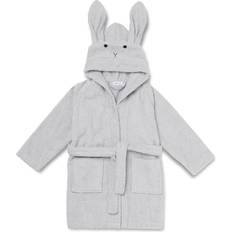 Nattplagg Barnkläder Liewood Lily Rabbit Bathrobe - Dumbo Grey (LW12387-0032)