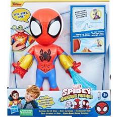 Hasbro Plastleksaker Bilar Hasbro Marvel Spidey and His Amazing Friends Electronic Suit Up Spidey, 10-Inch Action Figure, Preschool Toys for Kids Ages 3 and Up