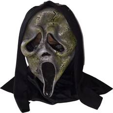 Fun World Masker Fun World Ghost Face Zombie Adult Latex Mask