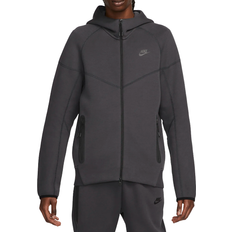 Nike Träningsplagg Tröjor Nike Men's Sportswear Tech Fleece Windrunner Full Zip Hoodie - Anthracite/Black