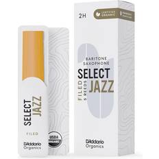 D'Addario Organic Select Jazz Filed Baritone Saxophone 2 Hard 5-Pack