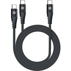 Celly USB-C USB-C-kabel 100W PD 1,3m