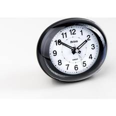 Mebus Alarm Clock Sweep Movement Black 9,5 x 7,5 x 4,5 cm