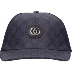 Gucci Dam - XL Huvudbonader Gucci GG canvas cap blue