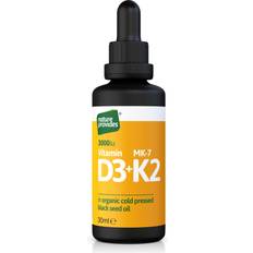 Nature Provides Vitamin D3+K2 in Organic Black Seed Oil