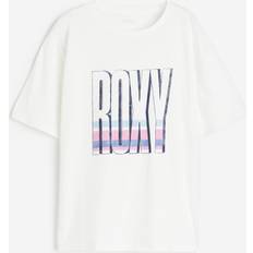 Roxy Dam T-shirts & Linnen Roxy T-shirt White, T-shirts och färg Vit