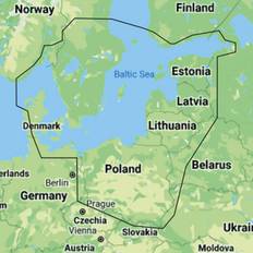 C-Map Båttillbehör C-Map REVEAL Baltic Sea