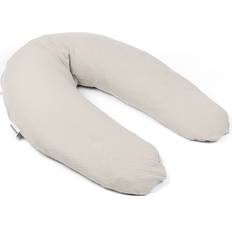 30 grader Graviditet & Amning Doomoo Nursing & Pregnancy Pillow Muslin Beige