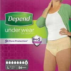 Depend Intimhygien & Mensskydd Depend comfort underwear for pack pants waistband super