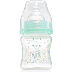 BabyOno Maskintvättbar Nappflaskor BabyOno Bottle nappflaska anti-kolik 0m Mint 120 ml