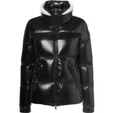 Moncler Dam - Rosa Ytterkläder Moncler Womens Black Vistule Quilted Shell-down Jacket