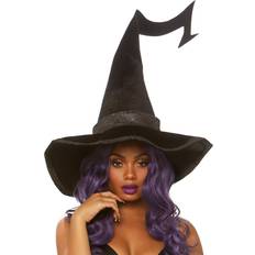 Leg Avenue Hattar Leg Avenue Bewitched Velvet Witch Hat Adult Costume Accessory