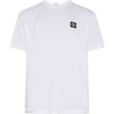 Stone Island T-shirts & Linnen Stone Island Patch T-shirt - White