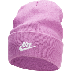 Nike Dam - Lila Accessoarer Nike Men's Purple Futura Lifestyle Tall Peak Cuffed Knit Hat