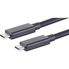 Shiverpeaks USB-kabel Kablar Shiverpeaks S/Conn Maximum connectivity USB-C Verbindungskabel-USB 1m