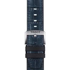 Tissot Analog - Blå - Unisex Armbandsur Tissot T852.046.765 Uhrband 22 mm Leder/Kautschuk Blau
