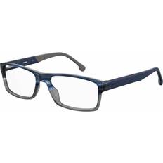 Plast - Unisex Glasögon & Läsglasögon Carrera 8852 Sunglasses, 3HH/17 Striped BL G, Unisex, 75h/17 randig Bl G