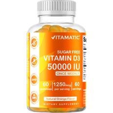 Naturell Viktkontroll & Detox Vitamatic Sugar Free Vitamin D3 50,000 IU 60