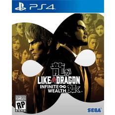 PlayStation 4-spel på rea Like a Dragon: Infinite Wealth (PS4)
