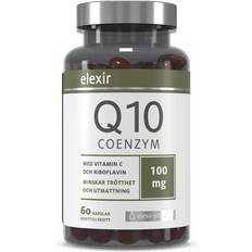 Förbättrar muskelfunktion Kosttillskott Elexir Pharma Q10 100mg 60 st