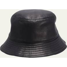 Skinn Hattar Loewe Leather Bucket Hat - Black