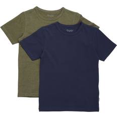 Minymo Överdelar Minymo T-Shirt 2-Pack Dark Olive år 152 T-shirt