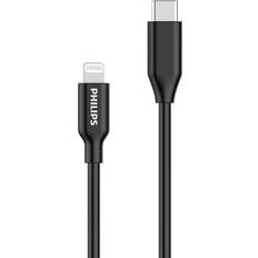 Philips DLC3106L/03 Laddningskabel USB-C Lightning-kabel Apple iPhone iPad 2m
