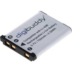 OTB Digibuddy batteri kompatibelt med Olympus LI-40B Nikon EN-EL10 Fuji NP-45 Li-Ion