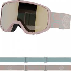 Salomon Rosa Skidglasögon Salomon Rio Ski Goggles Pink Gold/CAT2