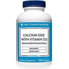 The Vitamin Shoppe Calcium Carbonate Mineral Essential for Healthy Bones Teeth 120