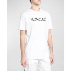 Moncler Herr - Vita Kläder Moncler Logo T-Shirt White