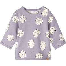 Lila Sweatshirts Barnkläder Name It Kianne Sweatshirt - Lavender (13219309)