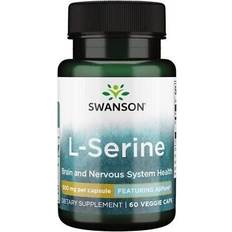 Swanson Vitaminer & Kosttillskott Swanson AjiPure L-Serine, 500mg 60 st