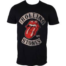 Rolling Stones Herr Kläder Rolling Stones T-Shirt # Black Unisex # Tour 1978
