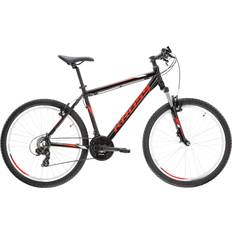 26" - Framdämpade Mountainbikes Kross Hexagon Black/Red/Grey Unisex