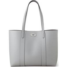 Mulberry Toteväskor Mulberry Bayswater tote pale grey small classic grain