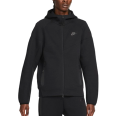 Herr - Hoodies - Träningsplagg Tröjor Nike Men's Sportswear Tech Fleece Windrunner Full Zip Hoodie - Black