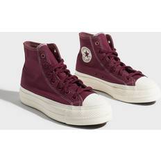Converse Lila Sneakers Converse Höga sneakers Cherry Chuck Taylor All Star Lift Platform Workwear Textiles Sneakers
