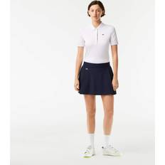 Lacoste Kjolar Lacoste Women's SPORT Built-In Short Ultra-Dry Golf Skirt Navy Blue