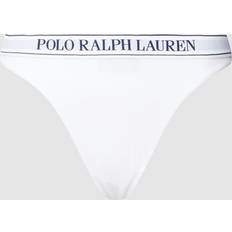 Polo Ralph Lauren Dam Underkläder Polo Ralph Lauren Mid Rise Thong White