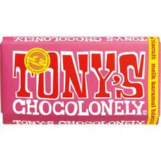 Tony's Chocolonely Kex, Knäckebröd & Skorpor Tony's Chocolonely Mjölkchoklad Caramel Biscuit