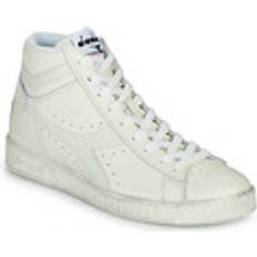 Diadora Dam Skor Diadora Shoes High-top Trainers GAME HIGH WAXED White