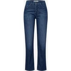 10 - Herr Jeans Brax Damen Five-Pocket-Hose Style MADISON, Dunkelblau, Gr.