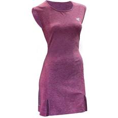 Yoga Klänningar Raidlight Yoga Atletic Dress Sport-Kleid komfortables Damen Funktions-Kleid Pink