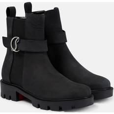 Christian Louboutin 7 Chelsea boots Christian Louboutin CL Chelsea suede ankle boots black