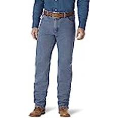 Wrangler Gråa - Herr - W30 Jeans Wrangler Cowboy Cut Original Fit Jean för män, Stenblekmedel, 34L