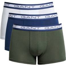 Gant Underkläder Gant 3-pack Basic Cotton Trunks Blue/Green